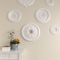 Ekena Millwork Edinburgh Ceiling Medallion (Canopies up to 5 1/8"), 18 1/8"OD x 3 1/2"ID x 2 3/4"P, Primed White CM18ED1 - alternate 10